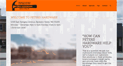 Desktop Screenshot of petershardwarespokane.com